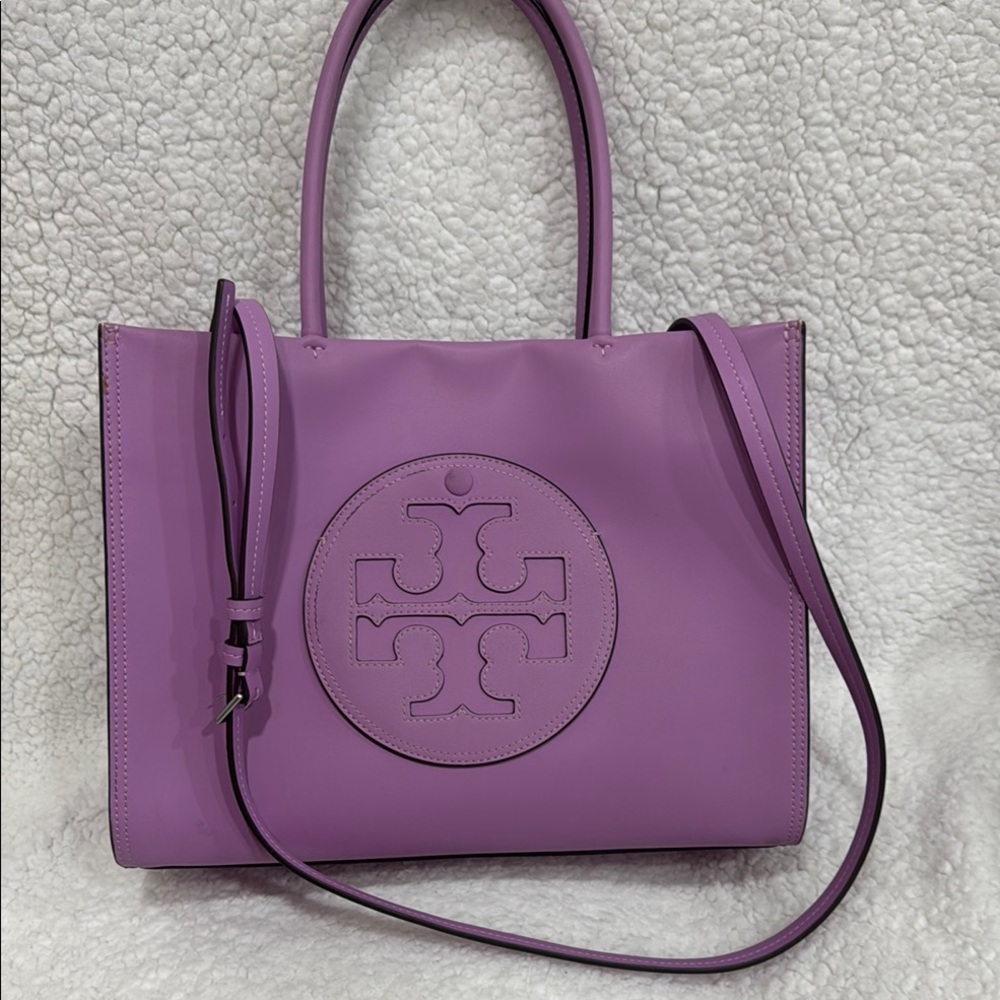 Tory Burch Purple Tote Bag